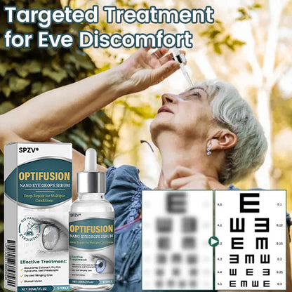 Spzv® OptiFusion Nano очен серум 👩⚕️ Нанотехнология за възстановяване на ясно зрение, без очила, без операция ⏰