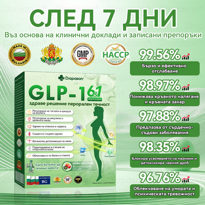 𝐃𝒊𝓪𝐩𝓪𝙨𝐨𝒏®👩‍⚕️𝐺𝐿𝑃-1 Седем в едно здраве решение перорален течност（Само веднъж на ден, видими промени след 7 дни) При затлъстяване, сърдечно-съдови заболявания, диабет, сънна апнея, чревно здраве, проблеми със ставите и други💊