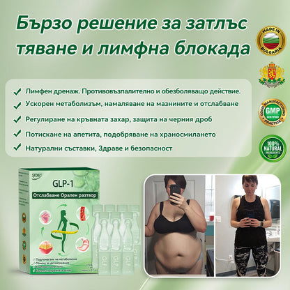 Съответства на DFN 𝑆𝑇𝐷𝐸𝐼®𝐺𝐿𝑃-1 Отслабване Орален разтвор - 👩🏻‍⚕️Подходящо за хора с затлъстяване, сърдечно-съдови заболявания, диабет, сънна апнея, проблеми със ставите и други⏰